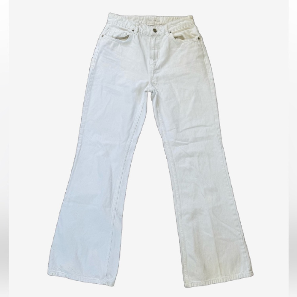 Topshop white jeans